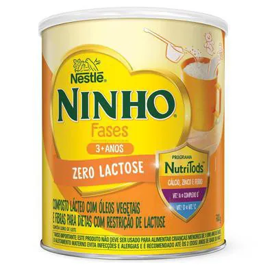 Leite em Pó Nestle Ninho Fases Zero Lactose 700g